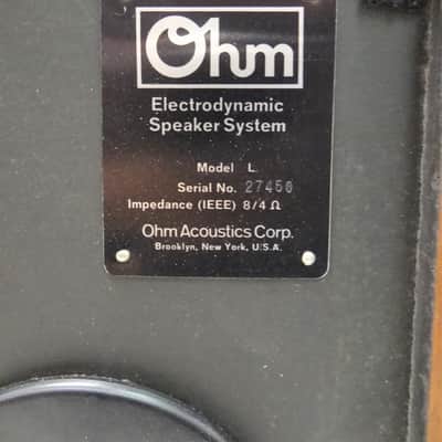 OHM Model L Bookshelf Speakers image 5