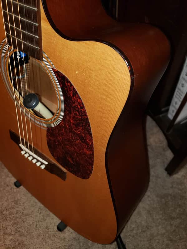 Martin  DC-1E 1997 Natural USA made acoustic/electric "All Solid Body" image 1