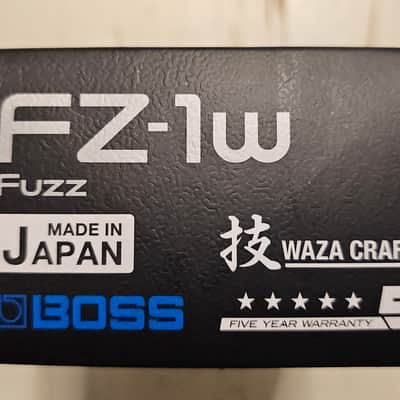 Boss Fuzz FZ 1-W Distortion Overdrive Boost NOS image 3