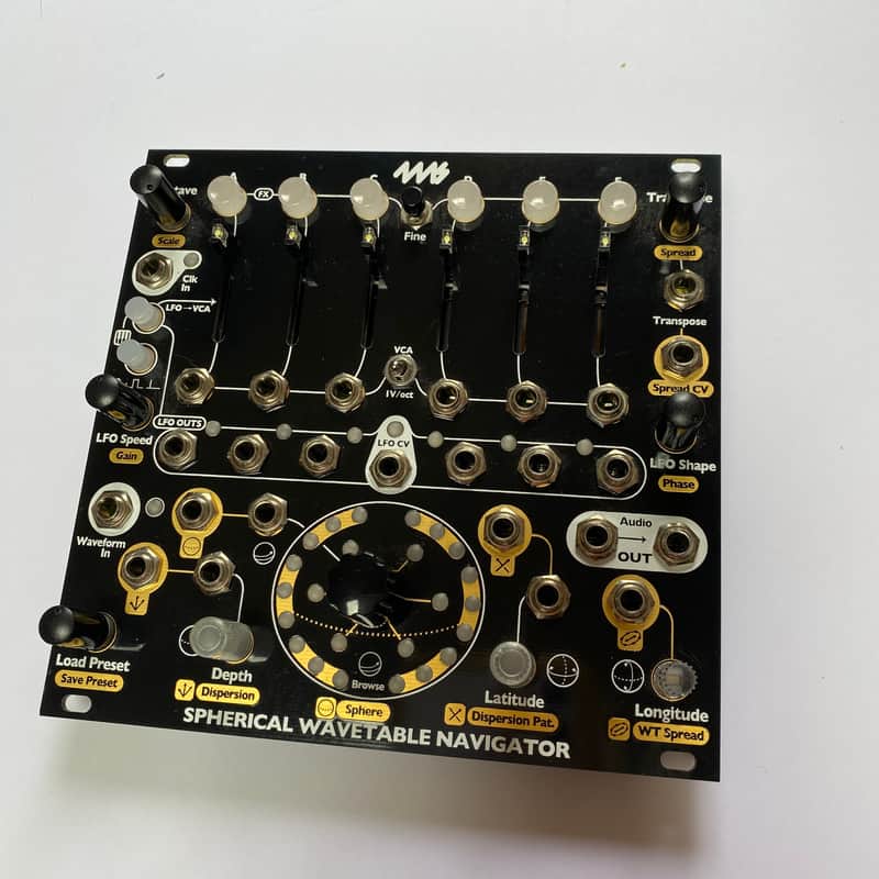 4ms Spherical Wavetable Navigator Eurorack Oscillator Module (SWN) image 1