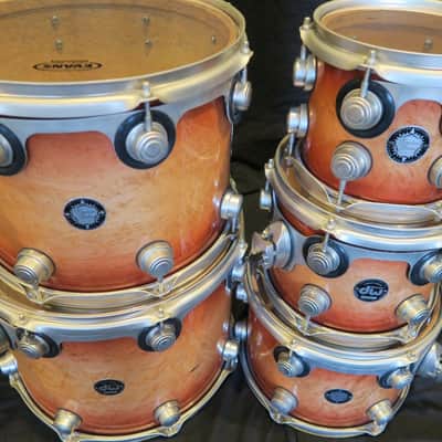 DW DRUM WORKSHOP TIMELESS TIMBER MAPLE DRUMS 8 10 12 14 16 22 w/ SNARE #20/100 image 11