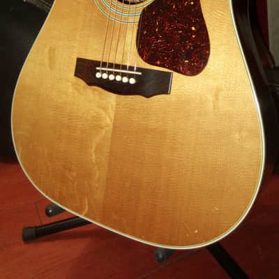 1975 Guild D-40C NT Acoustic Flattop w/ Cutaway Natural image 1