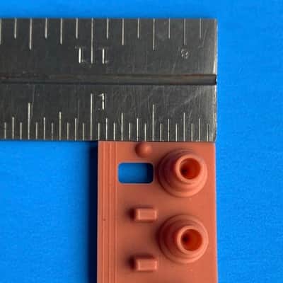 YAMAHA PSR-240 PSR-260 Keyboard Part: 12-Key Conductive Contact Rubber Pad Strip image 10
