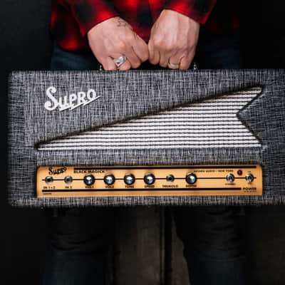 Supro 1696RTH Black Magick Reverb Head, Free Shipping, Demo Video image 14