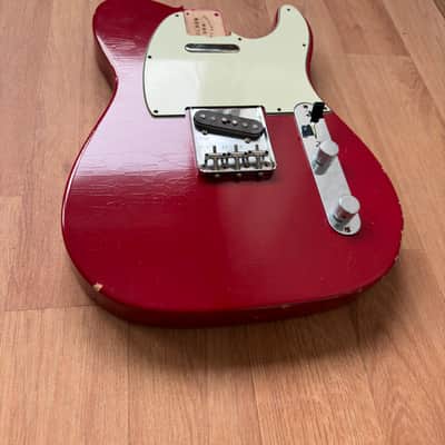 Golden Era Aged Telecaster Body Dakota Red Telecaster body alder 2025 - Dakota Red image 2