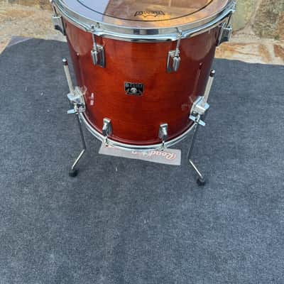 Tama Superstar Mahogany 16 x 16 Floor Tom Drum 80's image 2