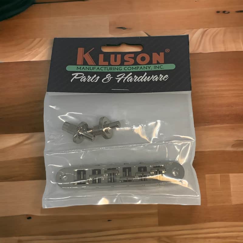 Kluson KNTOM-C Nashville Tune-o-Matic Bridge  Chrome image 1