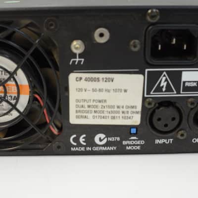Electro-Voice CP4000S 2100 Watts Per Channel Class-H Power