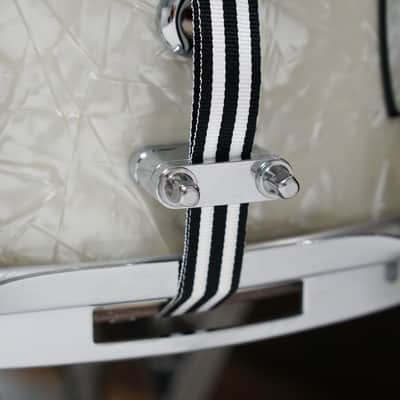 Doc Sweeney 6.5x14" Legend Series Walnut Snare Drum - White Marine Pearl image 7