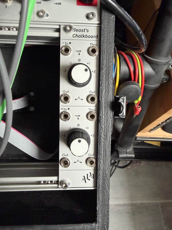 ALM/Busy Circuits ALM002 Beast's Chalkboard Octave Switch Eurorack Synth Module 2019 - Present - Silver image 1