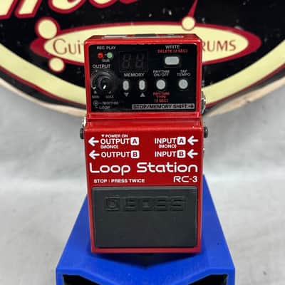 Boss RC-3 rc3 Loop Station Phrase Looper Pedal - bent pot stem image 2