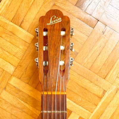 Herman Carlson Levin Model 22 "Bolero" - Super rare & cool vintage guitar! Made in Sweden in 1954! image 7