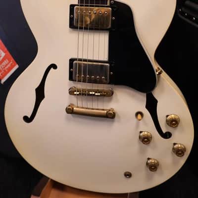 Gibson 1987 ES-335 White Gold Hardware image 2