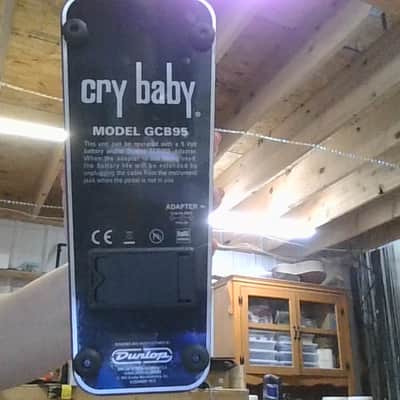Dunlop GCB95 Cry Baby Standard Wah 1982 - Present - Black image 3
