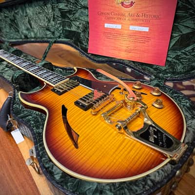 Gibson Johnny A Signature with Bigsby 2004 - 2013 - Sunset Glow image 2