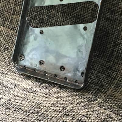 Lefty Vintage 1960s Reissue Fender USA Aged Tele Ashtray Bridge Relic Lefty Conversion image 1
