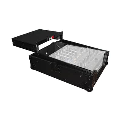 Pro-X XS-M12LTBL Black FInish 12" Universal Mixer Case W/ Laptop Glide Shelf image 9