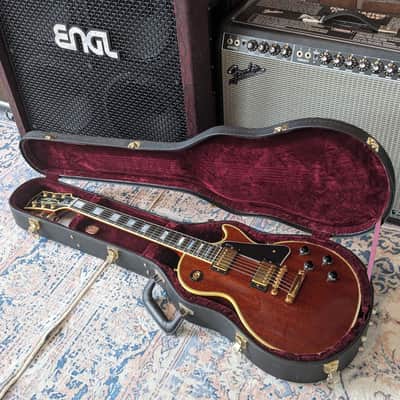 Used Gibson Custom Shop Art Historic '57 Les Paul Custom - Wine Red w/OHSC image 13
