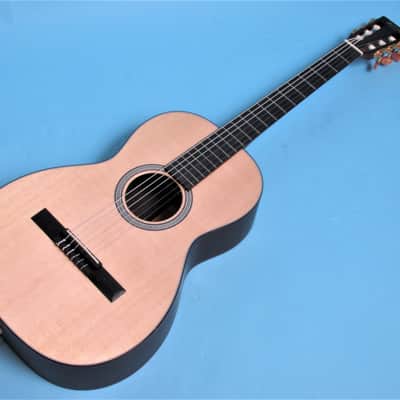 Martin Custom Shop 0 -12 Fret Indian Nylon 2014 Natural Satin back and sides, gloss top image 1