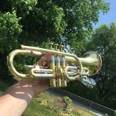 SUMMER DEAL 1948 L.A. SUPER CORNET GREAT COMPRESSION TONE RING SWEET NO REPAIS I CAN ALL BRACES FINE SEE image 24