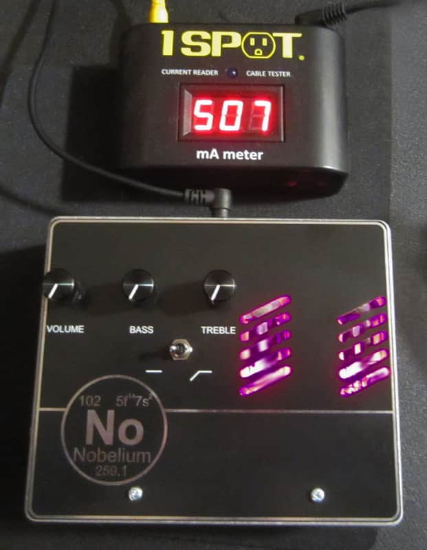 真空管 Bass Preamp Black NOBLEクローン 真空管 Bass Preamp Black