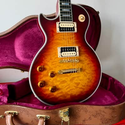 Gibson Les Paul Custom 2014 - Quilt Top - Bourbon Burst LEFT image 4