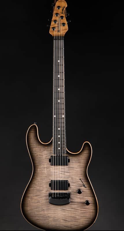 Ernie Ball Music Man Sabre HT with Ebony Fretboard 2024 - Present - Blackout image 1