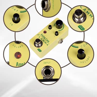 FLAMMA FC21 Compressor Pedal Electric Guitar Effects Pedal Classic Optical Compressing Effect True Bypass image 7