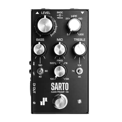 Jad Freer Sarto Studio Clean Bass Preamp, EQ & DI Pedal image 2