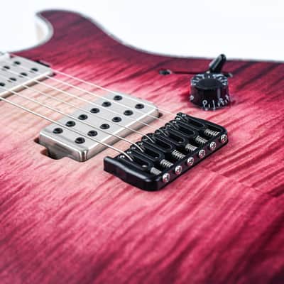 Mayones Regius 6 Natural Fade Red Burst image 7