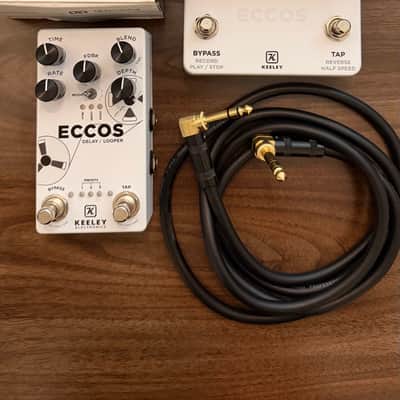 Keeley ECCOS Neo-Vintage Tape Delay with Matching Remote and Cable image 2