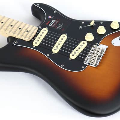 Fender American Performer Sugar Pine Stratocaster Satin Sunburst Electric Guitar image 5