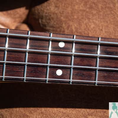 Fender 2023 Collection Made in Japan Traditional '60s Jazz Bass® - Aged Sherwood Green Metallic - Pro Set Up w Perfect Frets/Action/Intonation! image 11