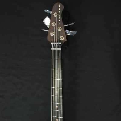 Lakland USA 55-94 Custom Deluxe 5-String Bass Walnut Burl Wenge Neck (Rare) #7812 image 5