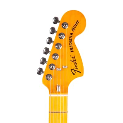 Fender American Vintage II 75 Telecaster Deluxe Electric Guitar, Maple FB, 3-Tone Sunburst, V1XXXX image 8