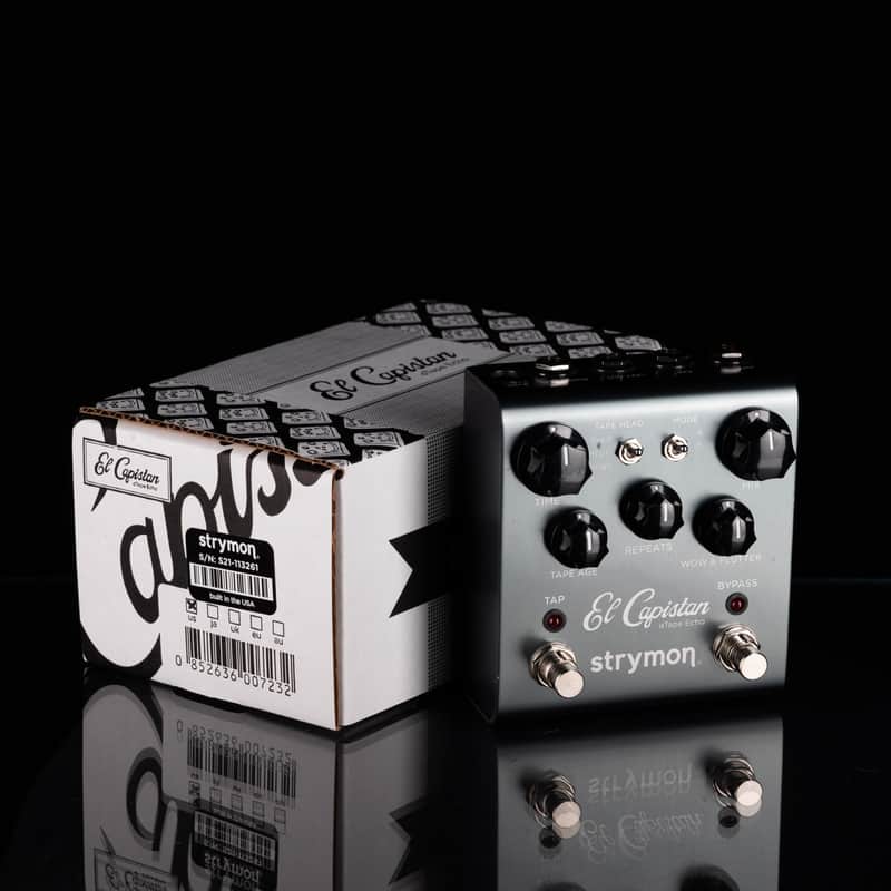 Pre-Owned Strymon El Capistan V2 Delay Guitar Pedal Black With Box