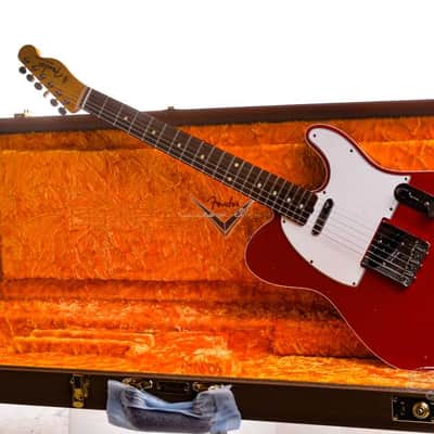 Fender Custom Shop 1960 Telecaster Custom Journey man Relic Dakota Red image 9