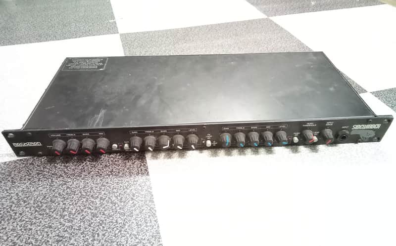 Rocktron Sidewinder Rack Mount Guitar Preamp image 1