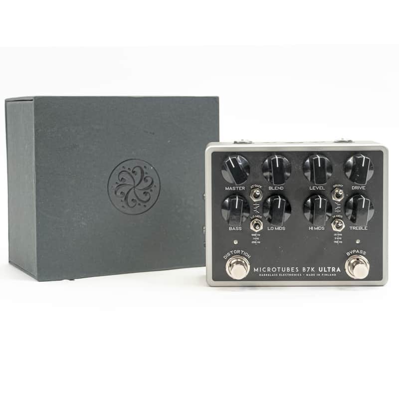 Darkglass Microtubes B7K Ultra V2 Bass Preamp / Overdrive Pedal w/ Aux In & Box image 1