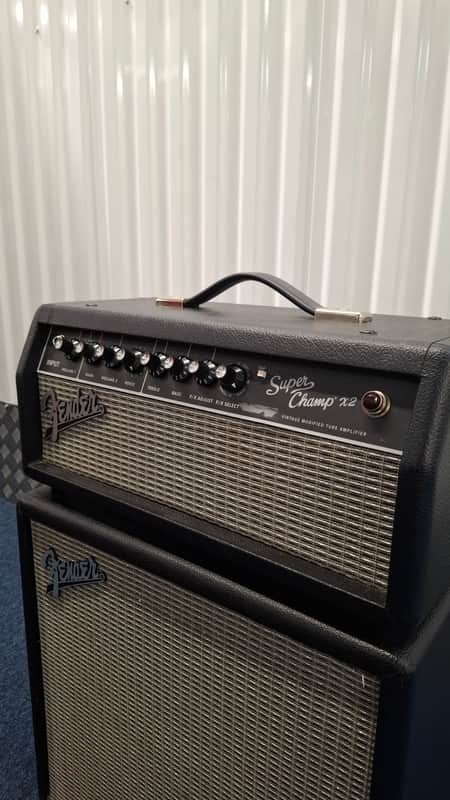 Fender Super Champ X2 HD 2-Channel 15-Watt Guitar Amp Head and Cab image 1