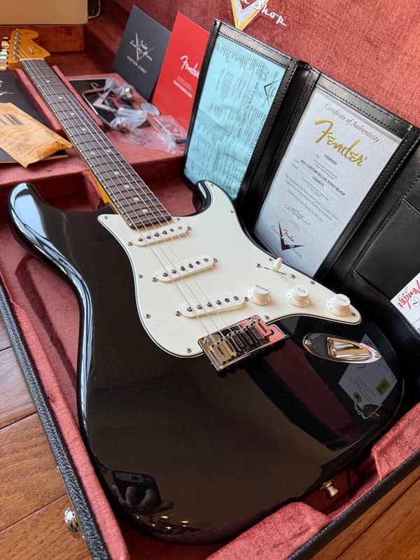 2025 Fender Custom Shop Stratocaster Limited Edition Custom Deluxe W25 NOS - Black Sparkle image 1