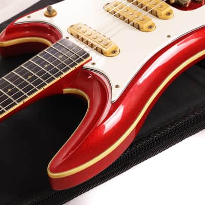 1982 Guyatone Sharp 5 LG-1200 Metallic Red image 8