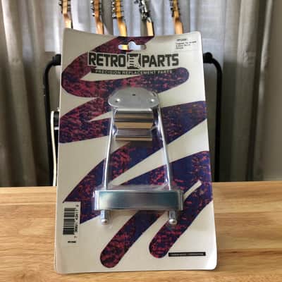 Retro Parts Gibson Style Trapeze Tailpiece (Chrome) RP299C image 1