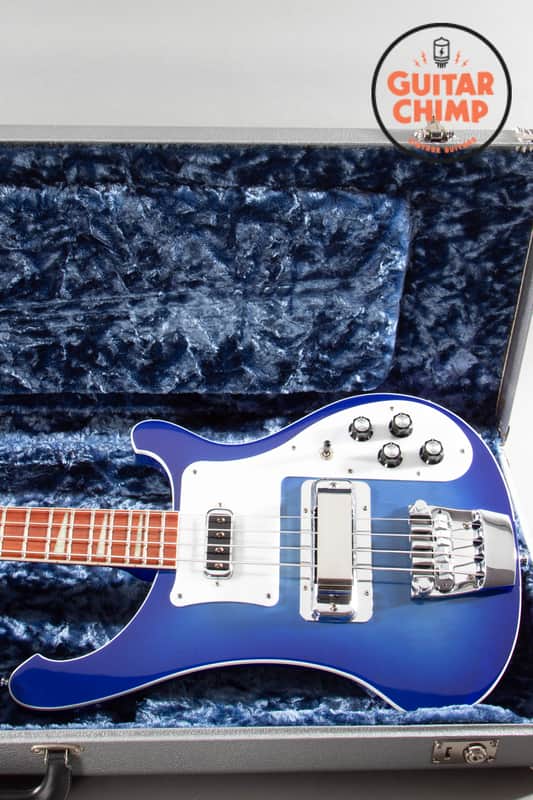 2006 Rickenbacker 4003 Blueburst OHSC Rare Blue Burst Bass image 1