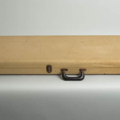 Fender Jazzmaster Solid Body Electric Guitar (1960), ser. #58205, original white Tolex hard shell case. image 11