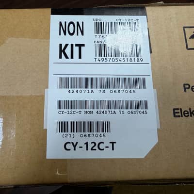 Roland CY-12C-T Dual Trigger Thin Crash V-Cymbal - O6S7045 - NIB image 4