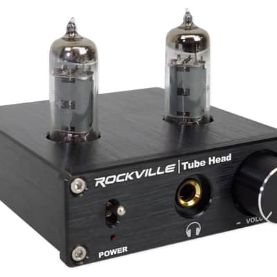 Audio Technica ATH-M60X Closed-Back Pro Monitor Headphones+Tube Headphone Amp image 9
