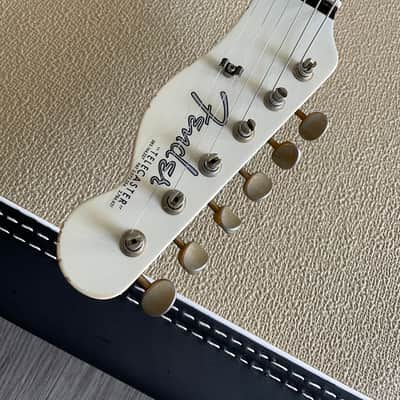 Fender Custom Shop Limited Edition '64 Telecaster (2024) Electric Guitar, Relic Aged Olympic White. ALL Documentation, MINT image 21