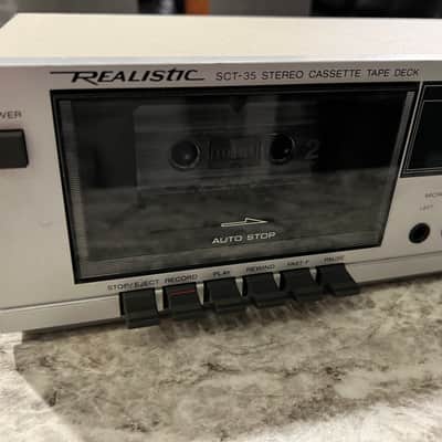 Realistic SCT-35 Stereo Cassette Deck Clean image 3