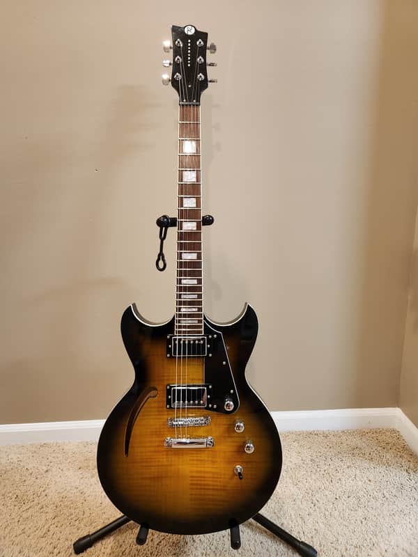 Reverend Manta Ray HB 2016 - Tabaco Burst image 1